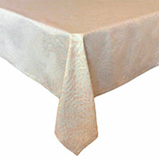 Скатертина жакардова Ельза Прованс кавове золото