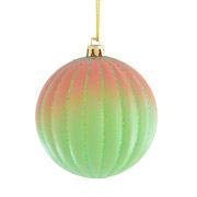 Новогодняя игрушка Шар Градиент ребристый YES! Fun 972856