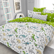 Комплект постільної білизни бязь люкс Динозаврики Техно Selena