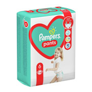 Підгузки-трусики дитячі від 15 кг розмір 6 19 шт Active Baby-Pants Giant Pampers 8006540067802