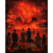 Картина за номерами 40х50 см Дуже дивні справи Портал Santi 955782