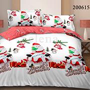 Комплект постільної білизни ранфорс Selena Merry Christmas 200615