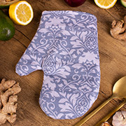 Кухонна рукавиця-прихватка 217 Blue patterns Mirson