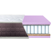 Матрац із незалежними пружинами BRAVE spring 2 в 1 Eurosleep