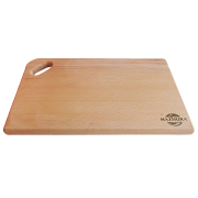 Дошка прямокутна бук 24х38 заокруглена з прямим отвором mz323191 MAZHURA