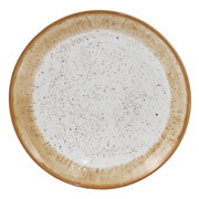 Тарілка обідня 27 см Siena Ardesto AR2927SBG біло-жовта