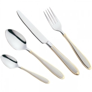 Набір столових приборів 24 предмета Maestro MR1515 G фраже золотий