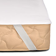 Наматрацник MirSon Light 214 трикотажний водонепроникний з резинками по кутах