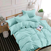 Постільна білизна Stripe ментол 310073 сатин-страйп Selena