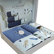 Набір Vera mavi La Maison 3 рушники та парфум для білизни