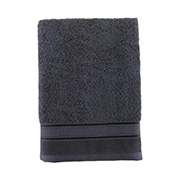 Рушник махровий жакардовий Arya Elena темно-сіре