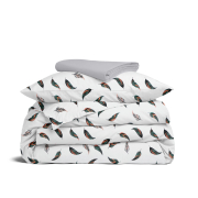 Дитяча постільна білизна в ліжечко FEATHER CS2 Cosas сірий