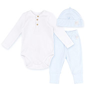 Комплект для хлопчика КП296 трикотаж-рубчик Bembi A10-світло-блакитний-білий
