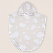 Дитяче махрове пончо New Cloud pancosu Irya bej бежеве