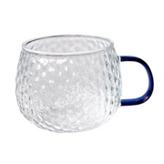 Кружка скляна Драго 430 мл Olens 8030-264 синя