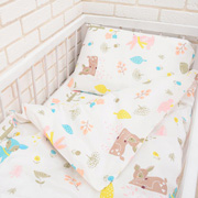 Комплект постільної білизни в ліжечко 7523 Бембі бязь Rainforce Nostra