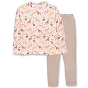 Піжама для дівчинки 0113247уф щільний кулір Татошка бежевий