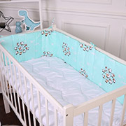 Борт у ліжечко Kids Time 20-0030 Lambs MirSon