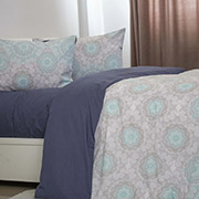 Постільна білизна з ранфорса Happy Sleep Blue Ash ТЕП