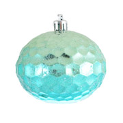 Новогодняя игрушка Шар Бирюза голубой YES! Fun 972864