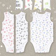 Боді дитяче маєчкою Бембі БД5 кулир