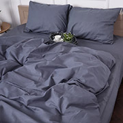 Підковдра MirSon бязь 16-5803 Geronimo темно-сіра