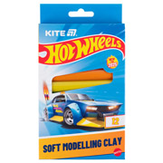 Пластилін восковий 12 кольорів 200 г Hot Wheels Kite HW25-086-1