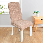 Чохол на стілець Преміум Love you бежевий