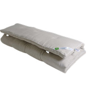 Матрац топер конопляний Comfort 1000 гм2 льон Ukono