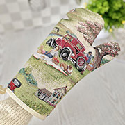 Гобеленова кухонна рукавиця-прихватка LiMaSo EDEN1183-RK