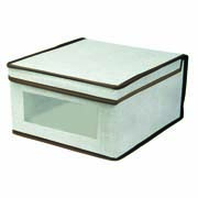 Короб складаний з кришкою 30x28x15 см Handy Home ESH07 сірий