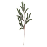 Ветка декоративная 70 см хвойная с ледяными кристаллами Yes! Fun 973962