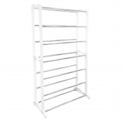 Полиця для взуття залізна 94x255x50 см Мій Дім AH01635/W біла