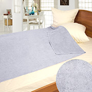 Простирадло махрове Ярослав світло-сіре