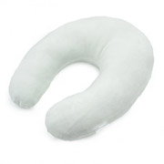 Подушка для подорожей Memory Velvet Line White Mirson біла