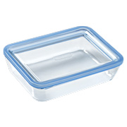 Форма з кришкою прямокутна 19x14x5 см 0.8 л Pure Glass Pyrex 241A000/8046