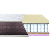 Матрац з незалежними пружинами BRAVE spring memory-cocos Eurosleep