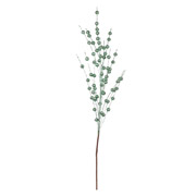 Гілка декоративна 44 см Намистини зелені Yes! Fun 973985 глітер