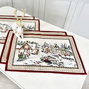 Салфетка гобеленовая новогодняя Benask LiMaSo