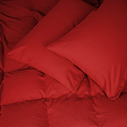 Постільна білизна в дитяче ліжечко 009 Red фланель MirSon