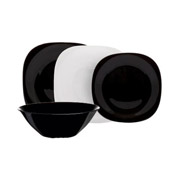 Сервіз столовий 19 предметів Luminarc Carine Black&White N1491