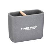Стакан для зубних щіток Bisk Dakar 07783 сірий