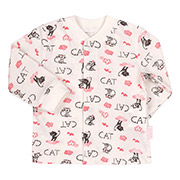 Кофточка для дівчинки РБ97 інтерлок Bembi 20A-молочний-малюнок