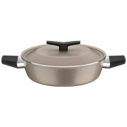 Сотейник із кришкою і двома ручками 24 см 2.5 л Spezia Sand Tramontina 28375/324