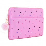 Чохол для ноутбука Yes Triango рожевий