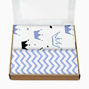 Набор пеленок из бязи Z&B Crown Cosas