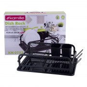 Сушарка для посуду 41х28х13, 5 см Kamille з піддоном 0752