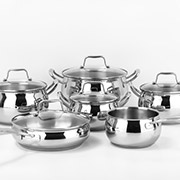 Набір посуду з 11 предметів Luna 830164 NOIS