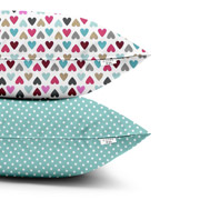 Набір наволочок Love - Dots Mint бязь Cosas