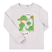 Лонгслів для хлопчика ФТ22 інтерлок Бембі W00-світло-сірий